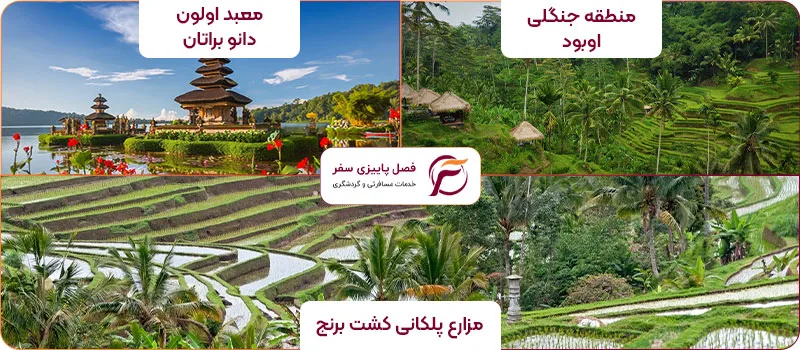 جاذبه های گردشگری بالی