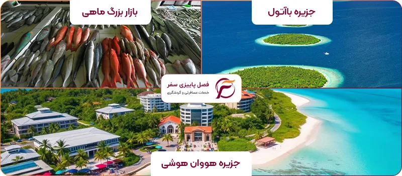 جاذبه های تور نوروزی مالدیو